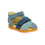 Sandales kick bazar bleu tricolore Sandales kick bazar bleu tricolore