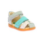 Sandales kick bazar vert blanc casse turquois Sandales kick bazar vert blanc casse turquois