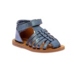 Sandales kick dilola bleu marine irise