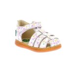 Sandales kick flo blanc imprime festi ete
