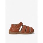 Sandales little gardener enfant en cuir vegan brown