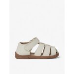 Sandales little gardener enfant en cuir vegan off white