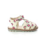 Sandales nonosti blanc casse flower