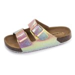 Sandales de plage � doubles brides - semelle confortable et l�g�re multico