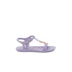Sandales plage �toiles couleurs pastel mauve