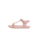 Sandales plage �toiles couleurs pastel rose perle