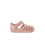 Sandales plastique  fermeture scratch tobby solid rose ple