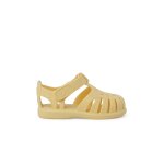 Sandales plastique  fermeture scratch tobby solid vanille