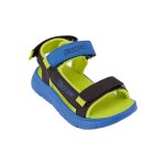Sandales de randonne kaleo noir / bleu / vert