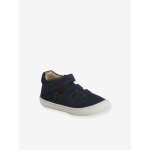 Sandales saloms scratches cuir bb premiers pas marine