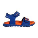 Sandales � scratch royal orange