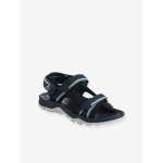 Sandales scratches enfant marine