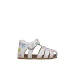Sandales semi alby blanc