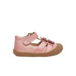 Sandales semi maggy rose
