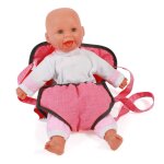 Sangle de portage poupons rose