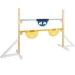 Saut d'obstacle pour cheval b�ton beige