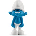 Schtroumpf grognon bleu