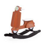 Scooter cheval � bascule jouet enfant rouille / noir