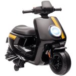 Scooter lectrique enfant - moto enfant 6v 25w 2 vitesses 1, 5 - 3 km / h max. - effets sonores lumineux ...