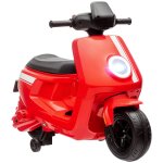 Scooter lectrique enfant - moto enfant 6v 25w 2 vitesses 1, 5 - 3 km / h max. - effets sonores lumineux ...