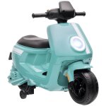 Scooter lectrique enfant - moto enfant 6v 25w 2 vitesses 1, 5 - 3 km / h max. - effets sonores lumineux ...