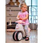 Scooter strada � roues silencieuses cr�me et rose