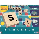 Scrabble classique 2 en 1 multicolore