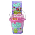 Seau garni cupcake - assortiment multicolore