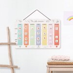 Semainier magn�tique ma jolie semaine produit � l'unit� comprenant 6