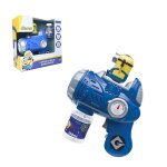 S�rie de pistolet � bulles - pistolet � bulles les minions avec effets lumineux et sonores. jaune