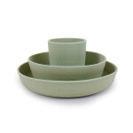 Service de table en silicone vert