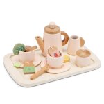 Service � th� avec plateau blanc