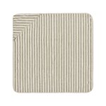 Serviette de bain en coton organique blanc