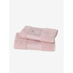Serviette de bain licorne rose clair