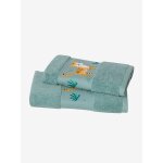 Serviette de bain tigre vert Serviette de bain tigre vert