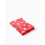 Serviette de plage en coton avec motif minnie rose