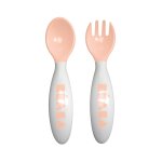 Set de 2 couverts ergonomiques 2�me �ge nude