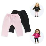 Set de 2 leggings pour poup�e ma corolle multicolore