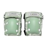 Set 2 protections imprim�s enfants xxs (coudes et genoux) vert sauge