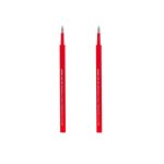Set de 2 recharges pour stylo � encre gel - lovely friends rouge