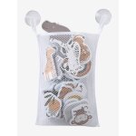 Set de 24 stickers de bain avec filet tanzanie jaune Set de 24 stickers de bain avec filet tanzanie jaune