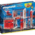 Set de 3 : caserne de pompiers + camion � �chelle + v�hicule de secours 9462 - 63 - 64 multicolore