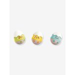 Set de 3 hochets poussins - blanc