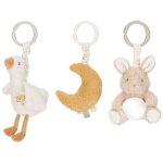 Set de 3 jouets pour arche newborn multicolore