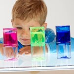 Set de 3 sabliers liquides multi - coloured