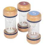 Set de 3 sabliers xl beige