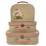 Set de 3 valises faon multi - coloured