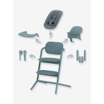 Set 4 - en - 1 chaise haute �volutive avec transat cybex lemo 2 stone blue