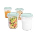 Set de 4 hermétiques de 250ml hermisized bleu Set de 4 hermétiques de 250ml hermisized bleu