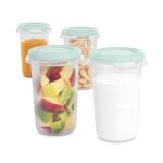Set de 4 hermétiques de 330ml hermisized bleu Set de 4 hermétiques de 330ml hermisized bleu